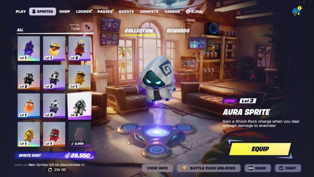Fortnite Aura Sprite Buff
