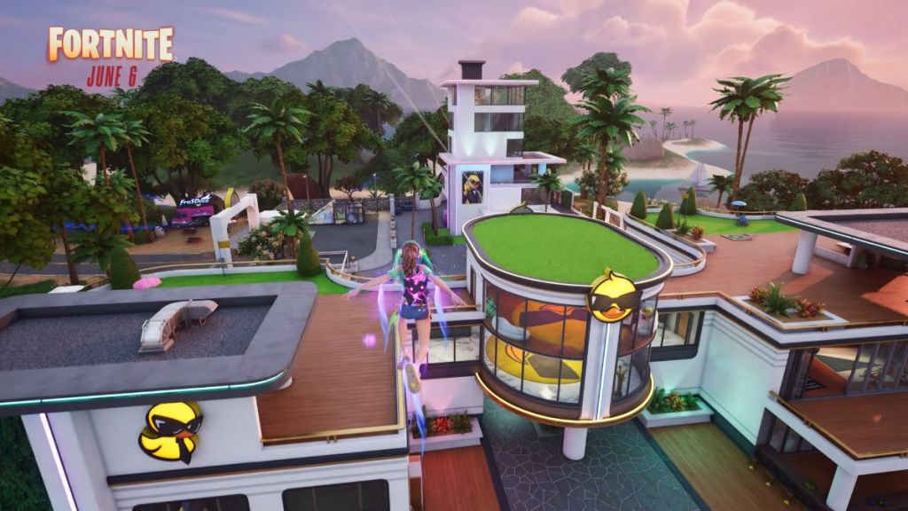 Fortnite Chapter 7 Season 3 Duck Mansion POI
