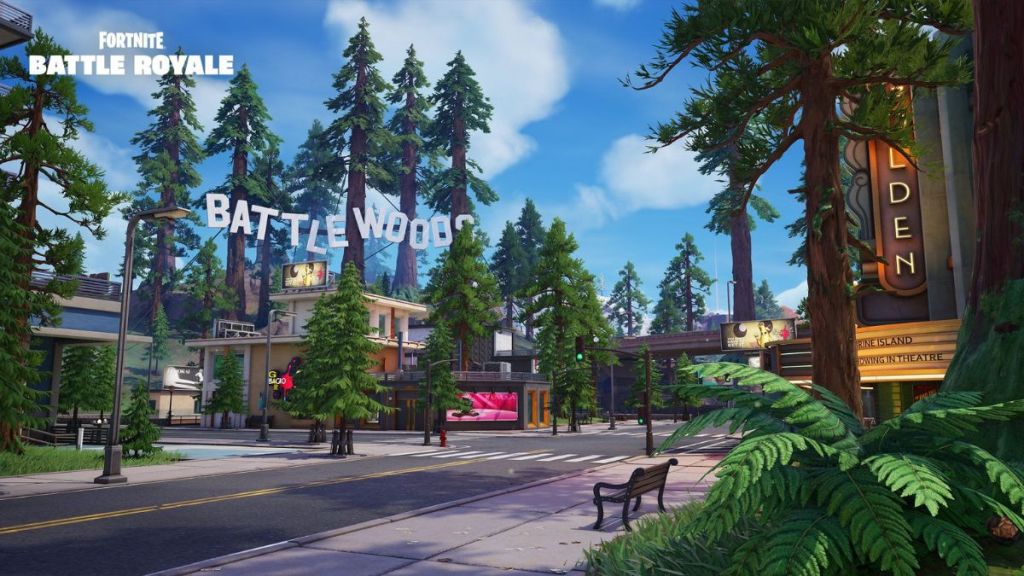 Fortnite Chapter 7 Season 3 Map Changes Battlewoods