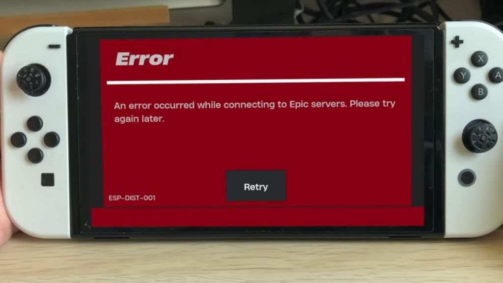 Fortnite Esp-Dist-001 Error
