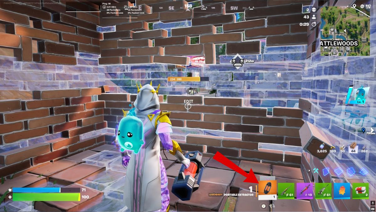 Fortnite 提取小玩意指南:如何使用便携式提取器