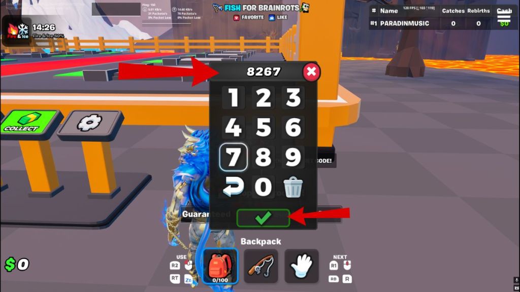 Fortnite Fish for Brainrots Codes