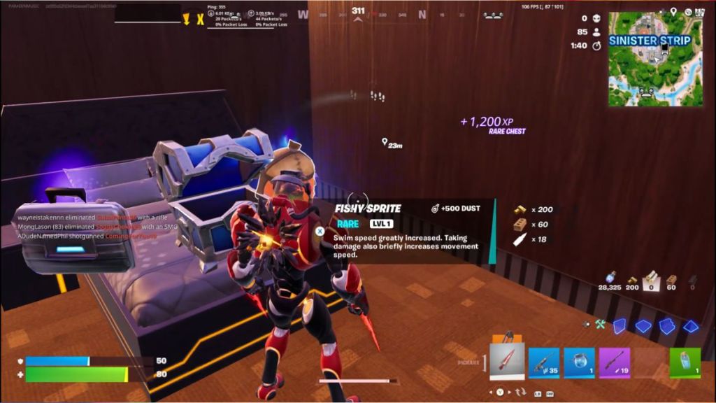 Fortnite Fishy Sprite Location