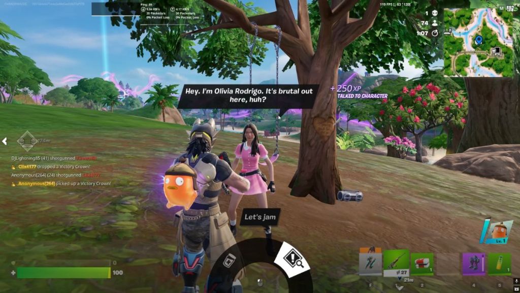 Fortnite Olivia Rodrigo Quest 1