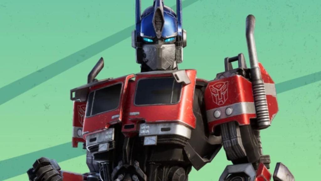 Piel Optimus Prime de Fortnite