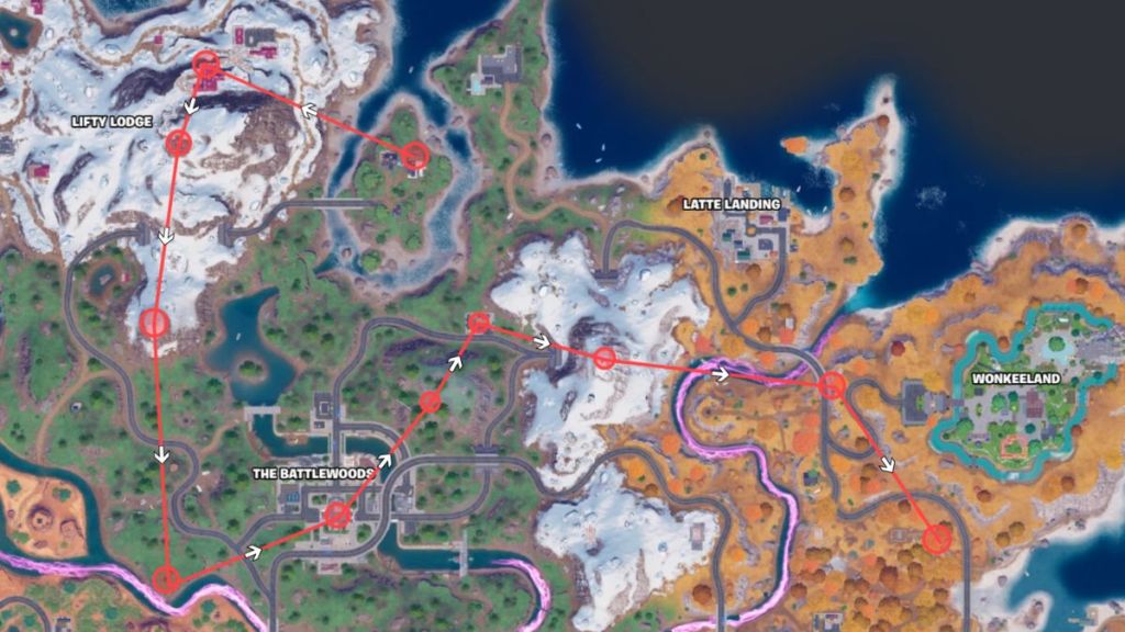 Fortnite Sprite Farming Path
