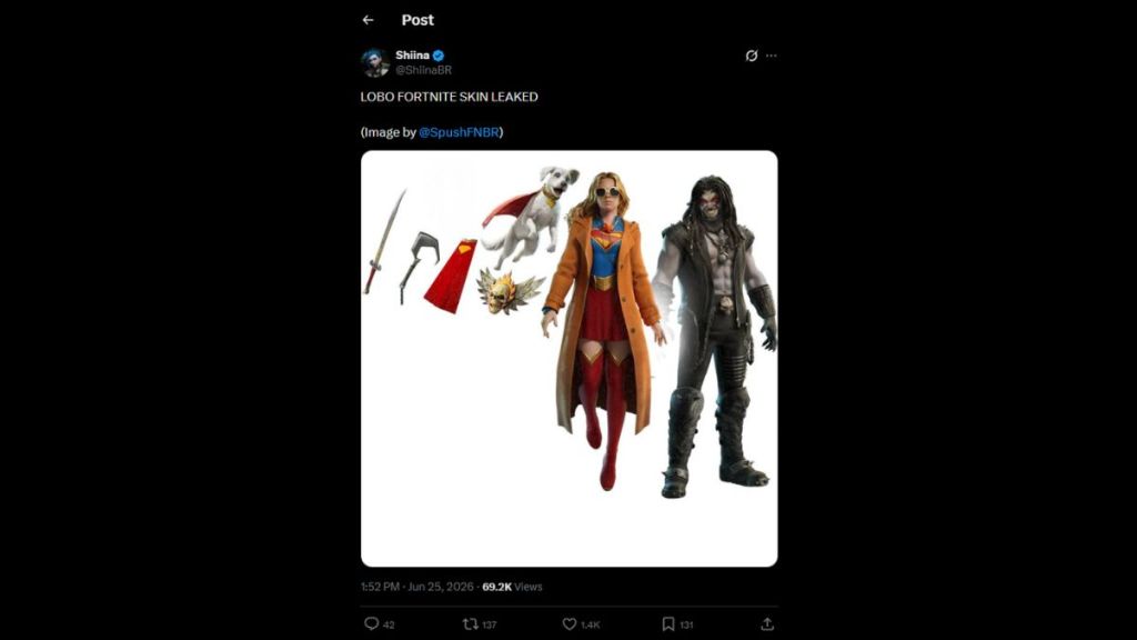 Fortnite Supergirl Bundle