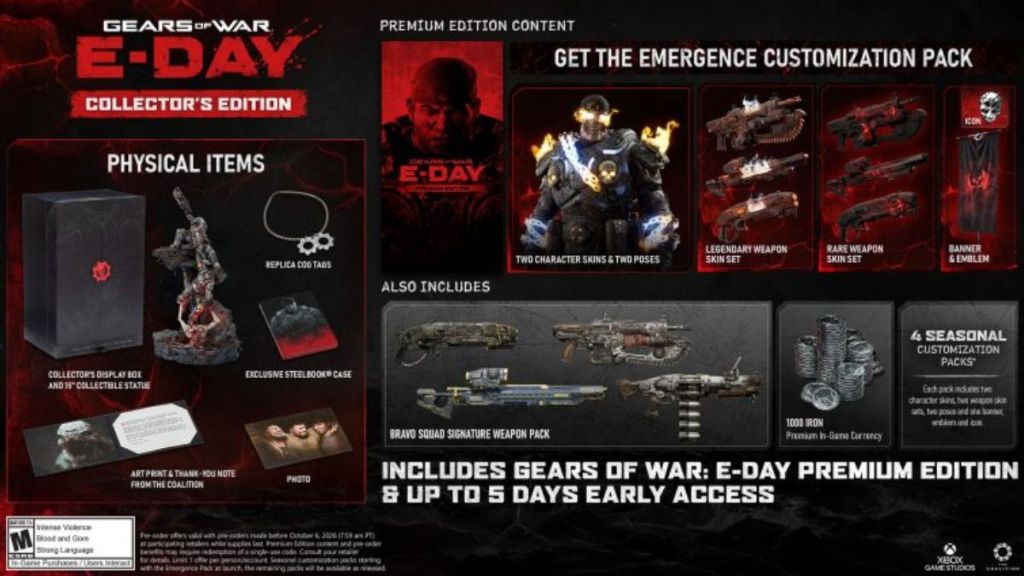 Gears of War E-Day Collector Edition