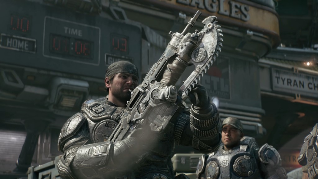 Gears of War E-Day gameplay