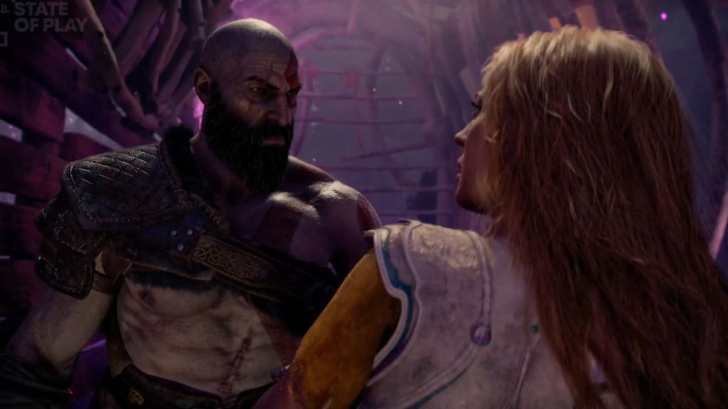 God of War Laufey and Kratos