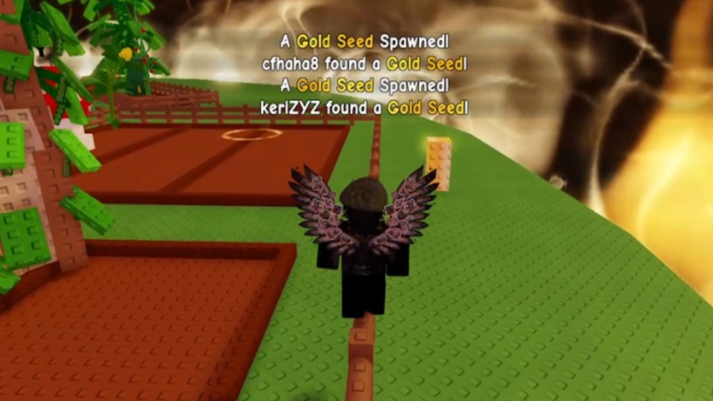 Gold seed spawn Grow a Garden 2