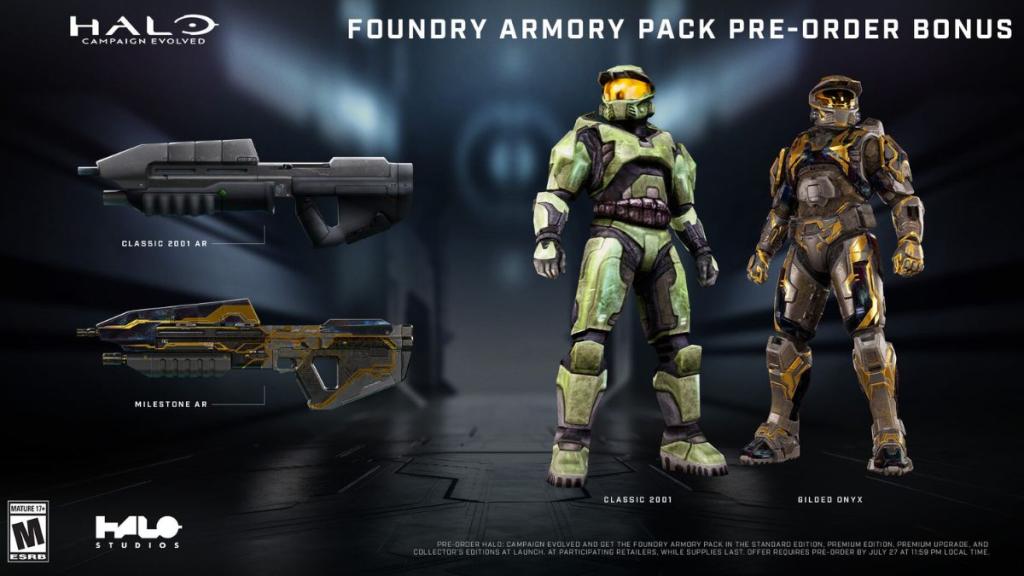 Halo Campaign Evolved Pre Order Bonuses