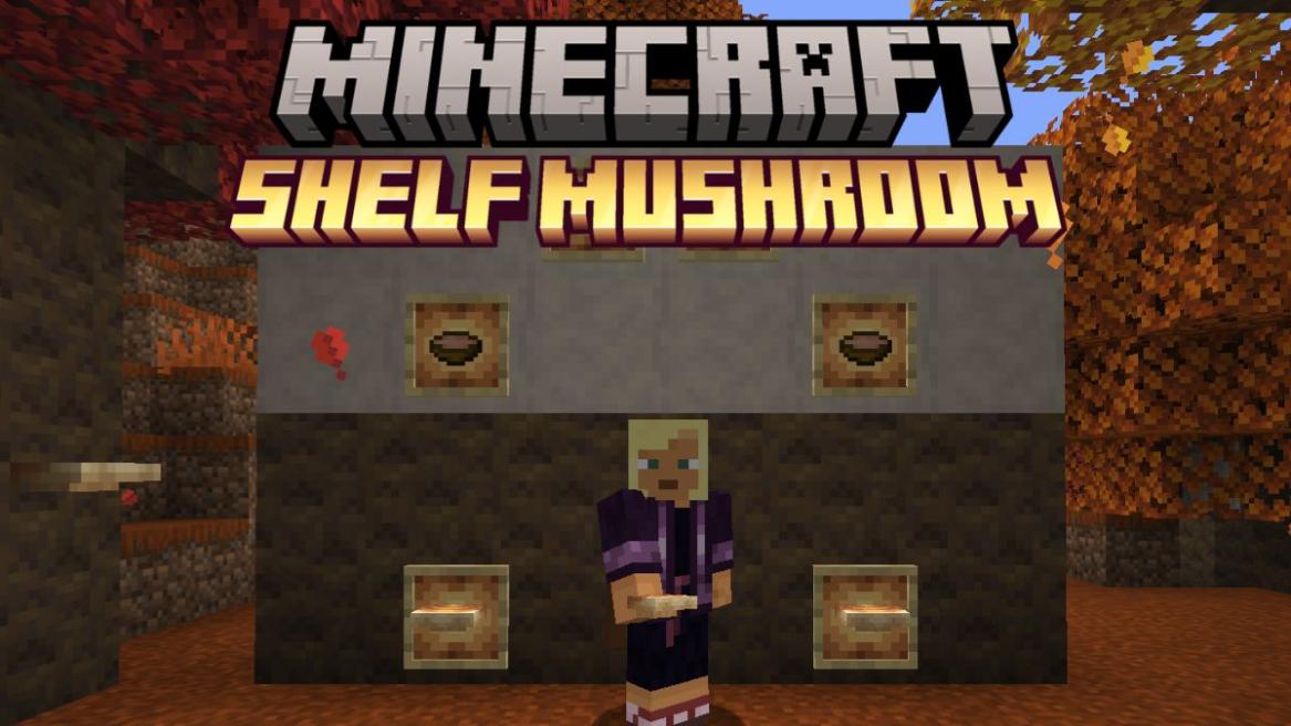 How to Get Shelf Mushroom in Minecraft
