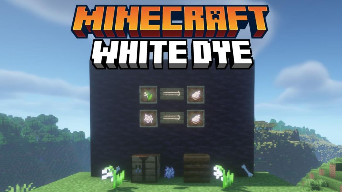 How to Get White Dye in Minecraft