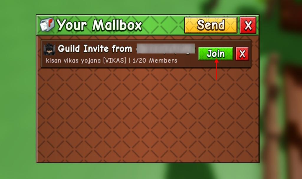 Join guild in Grow a Garden 2