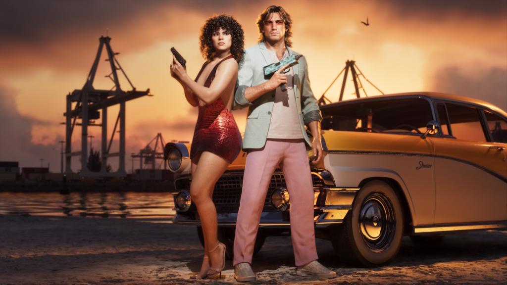 Lucia Caminos and Jason Duval in GTA 6