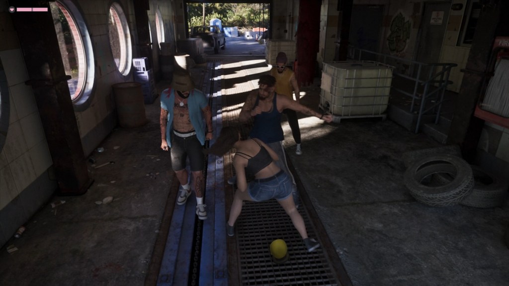 Lucia fighting GTA 6
