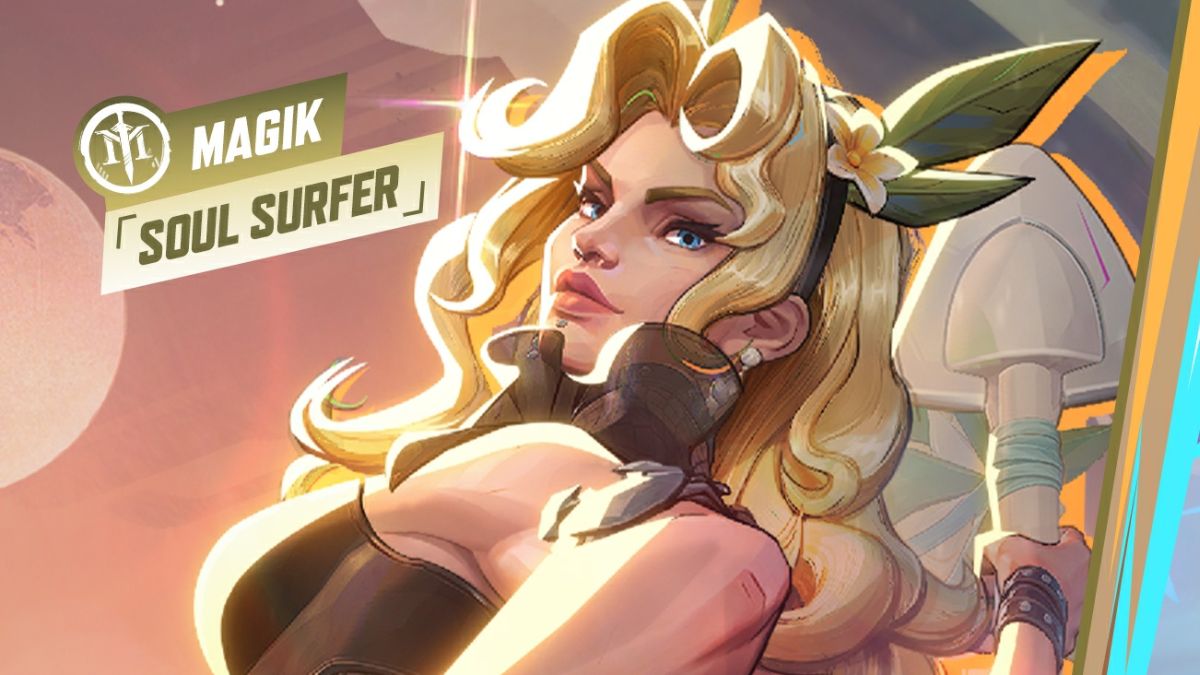 Magik summer skin in Marvel Rivals