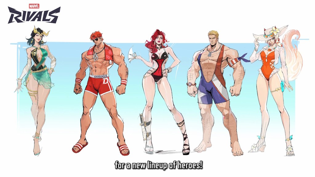 Marvel Rivals Season 8.5 Summer Skins Vol 2