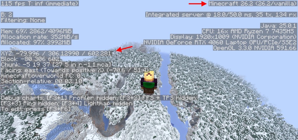 Minecraft  67 World Map