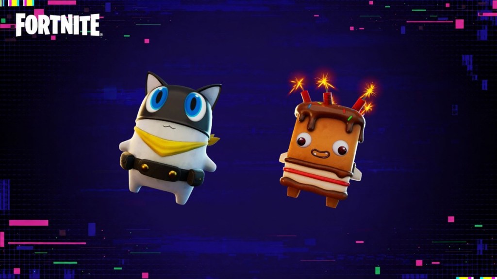 Morgana and Birthday Sprite in Fortnite