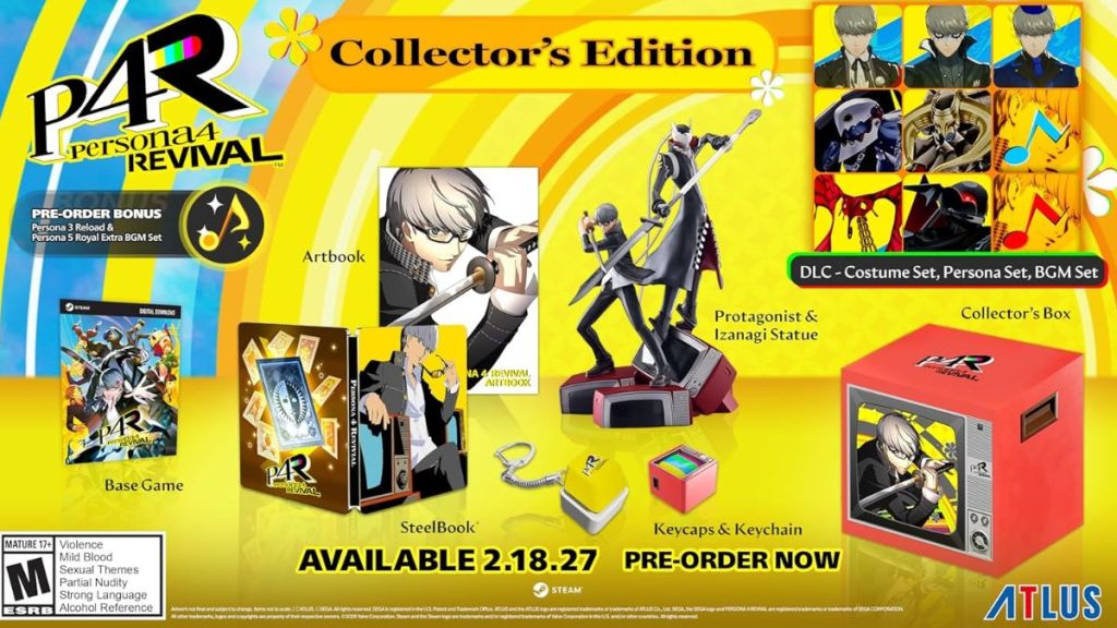 Persona 4 Revival Collector's Edition