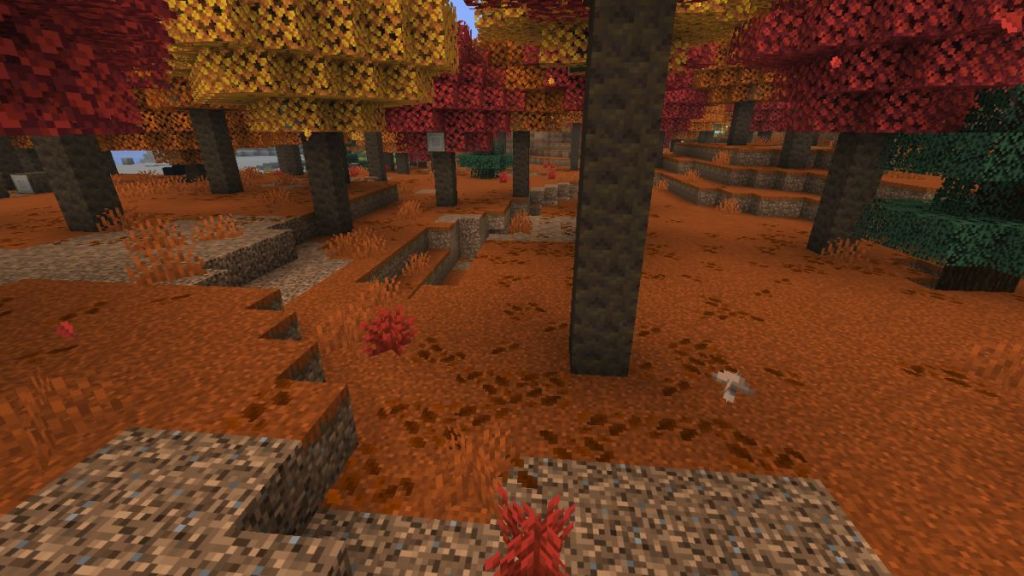 Red Shrubs