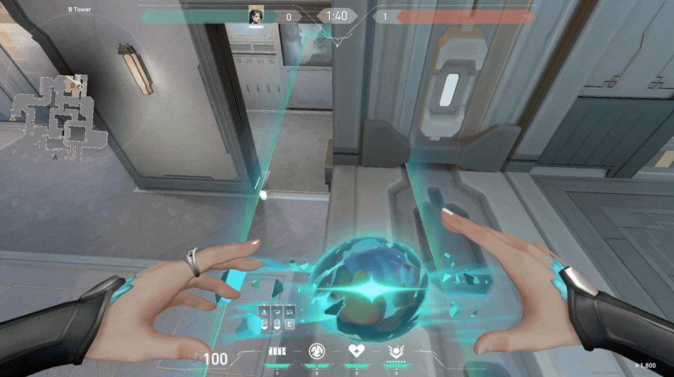 Sage walls on Summit walls