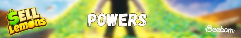 Sell Lemons Powers wiki
