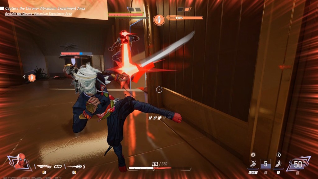 Spider-Man against Cyclops in Marvel Rivals