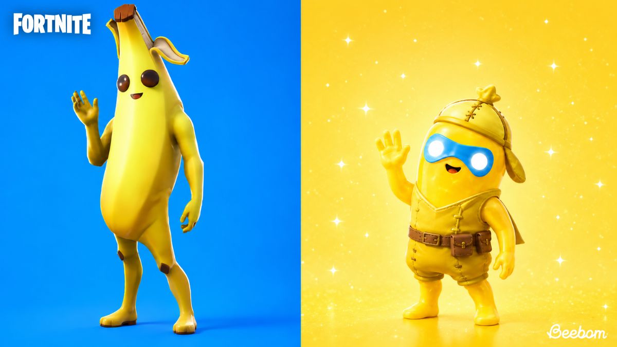 Fortnite Peely Skin as a Sprite