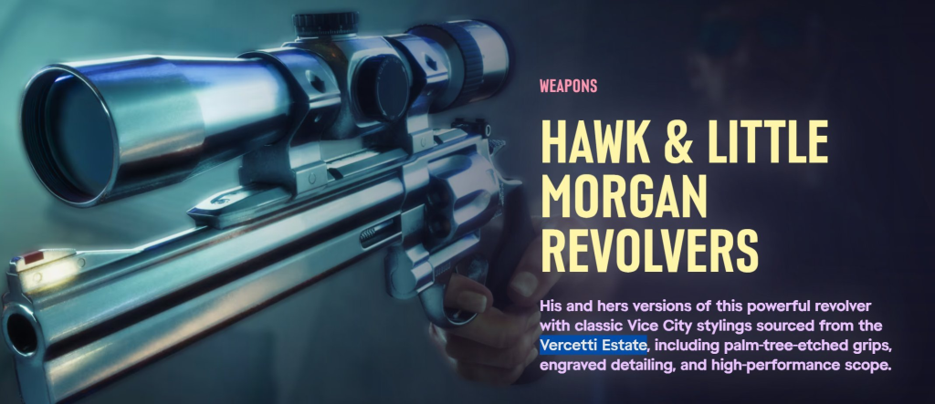 GTA 6 vercetti guns