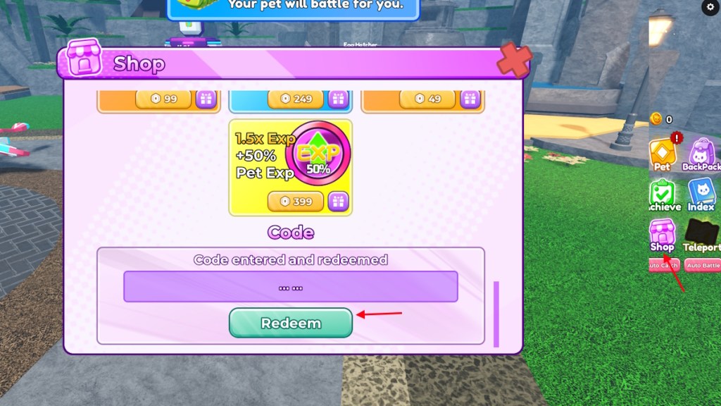 redeem Blox monsters codes