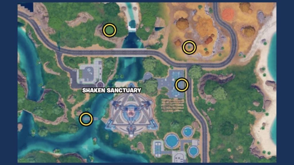 Fortnite Shaken Sanctuary Stealth Cases