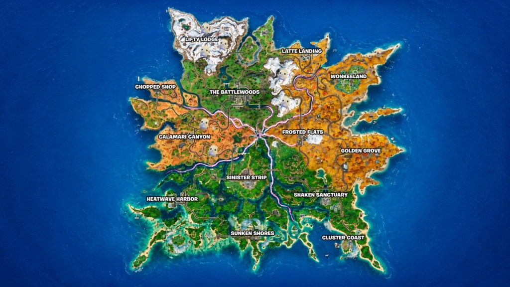 Air Sprite Locations In Fortnite