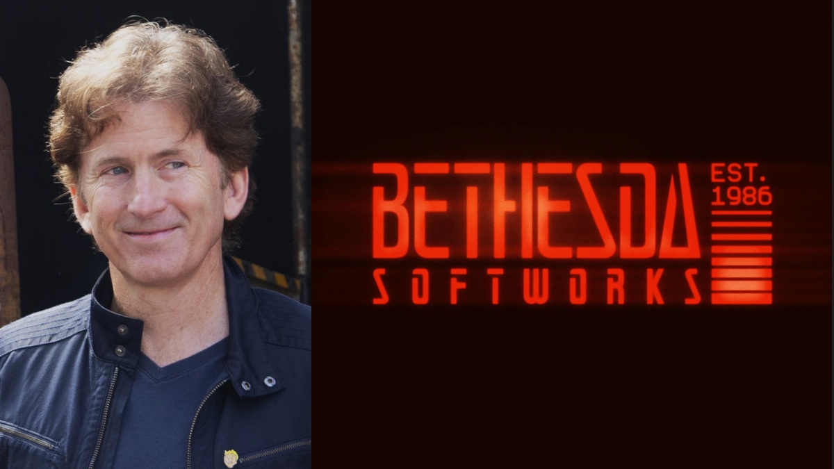 Todd Howard and Bethesda new logo