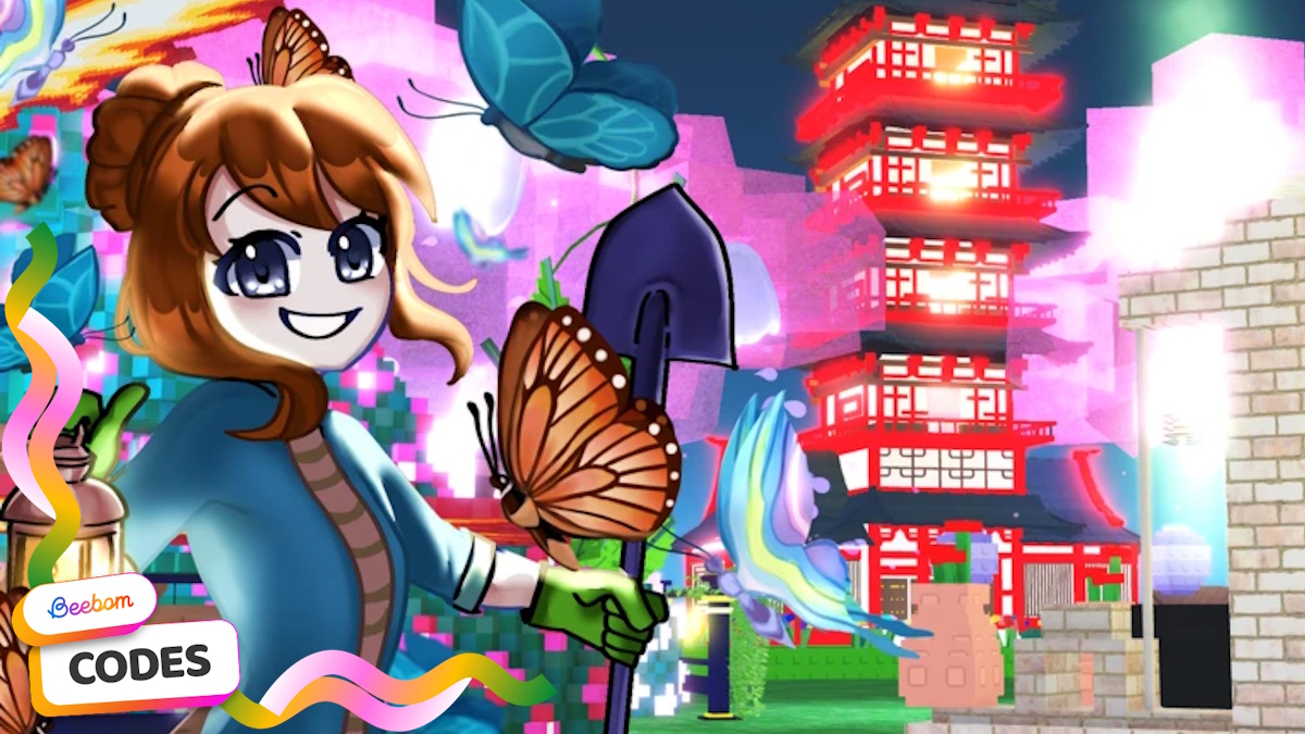 Build a Butterfly Garden codes