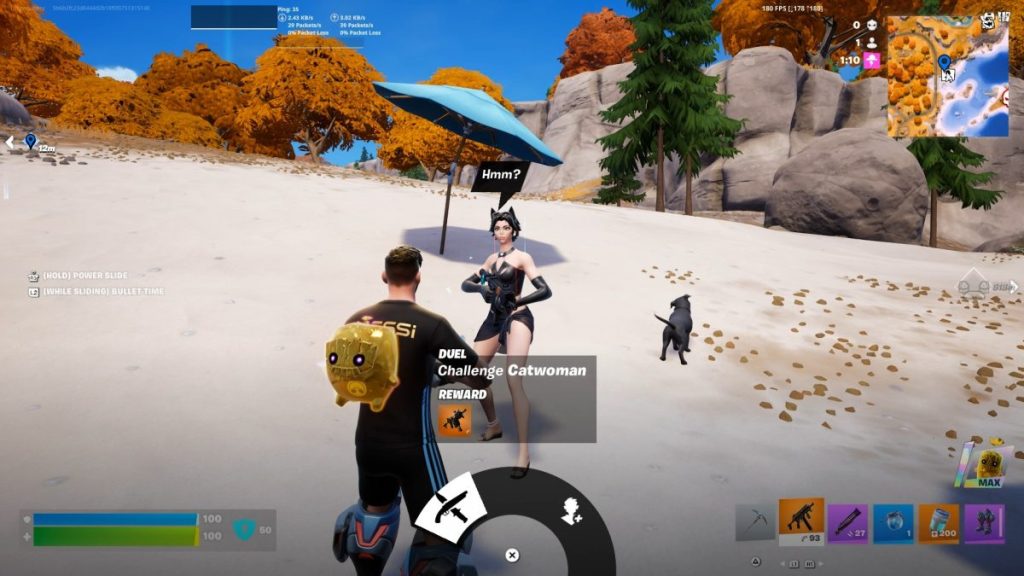 Challenge Catwoman To Duel In Fortnite