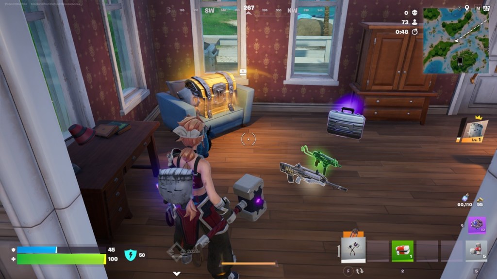 Collect Weapons Outside of Named Locations Inside Of House