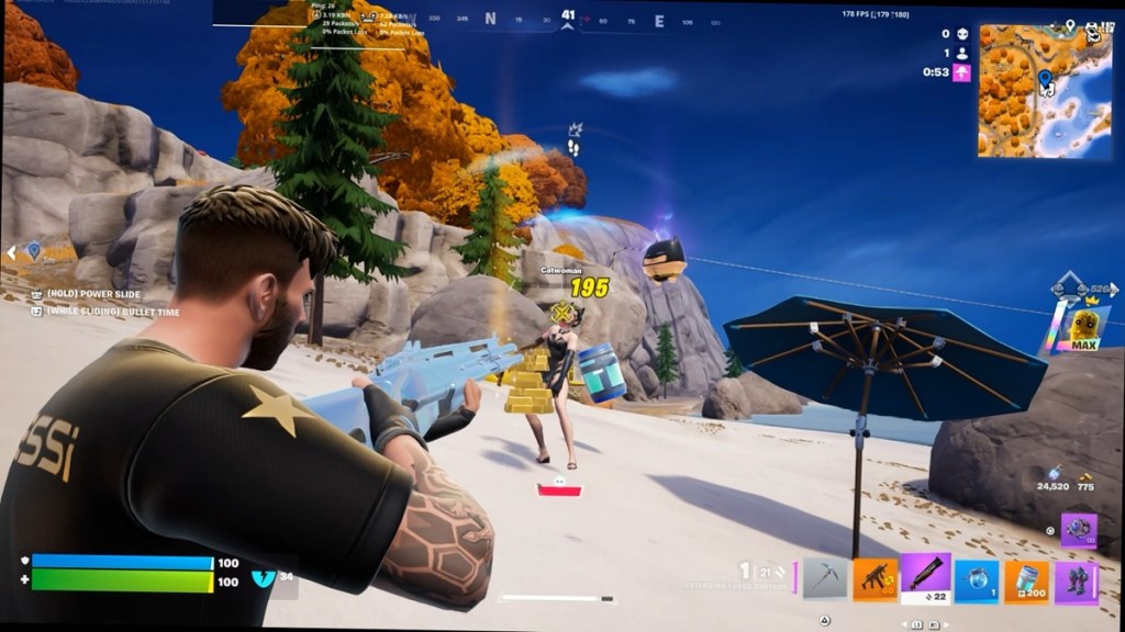 Defeated Catwoman In Fortnite