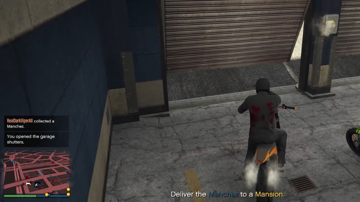 Delivering the Manchez to the Mansion in GTA Online