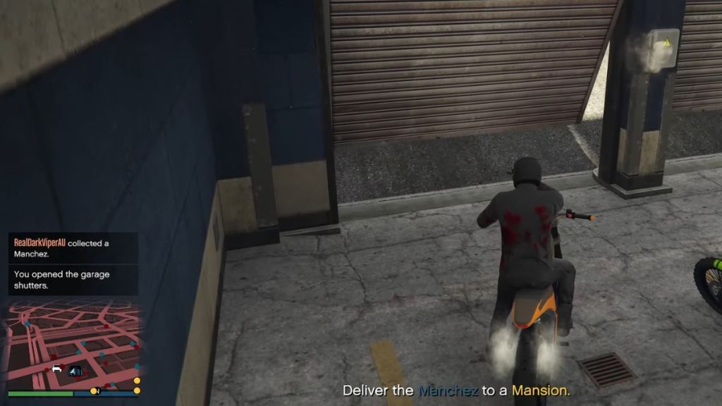 Delivering the Manchez to the Mansion in GTA Online