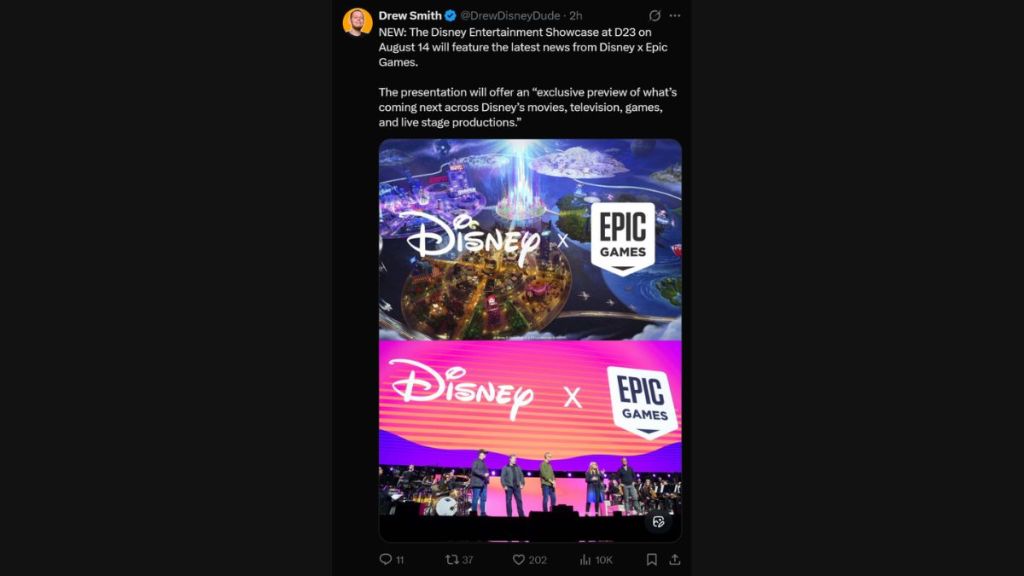 Epic Games x Disney Announcement for Fortnite Mode Details