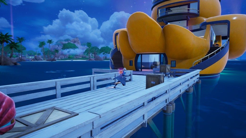 Dock Leading To Duck Yacht In Fortnite