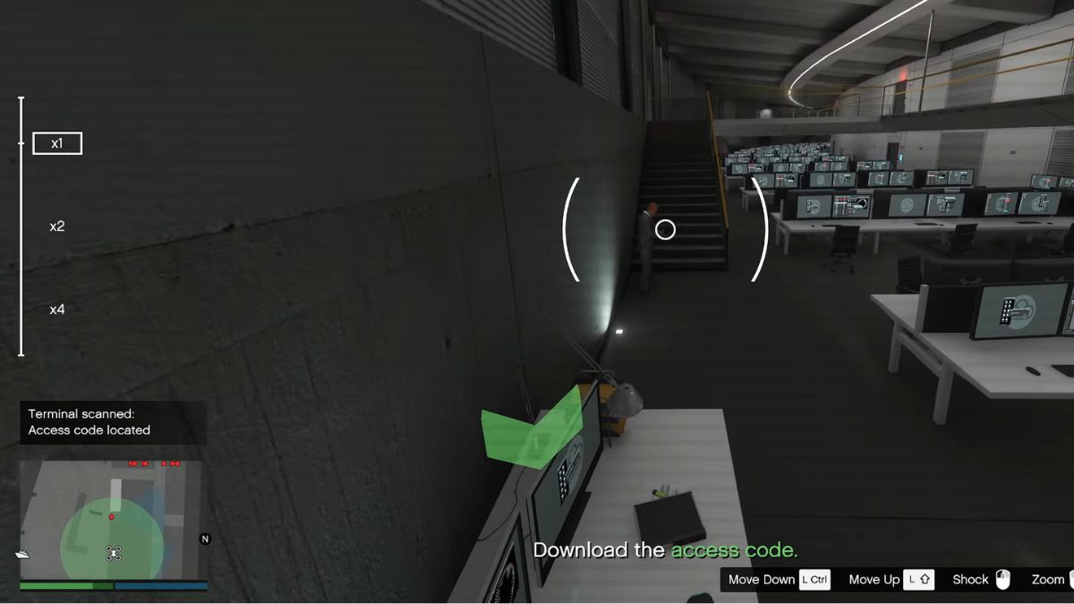 Downloading the access code in GTA Online