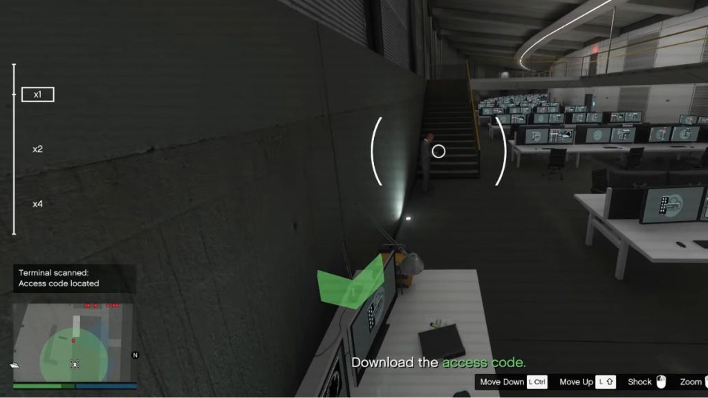 Downloading the access code in GTA Online