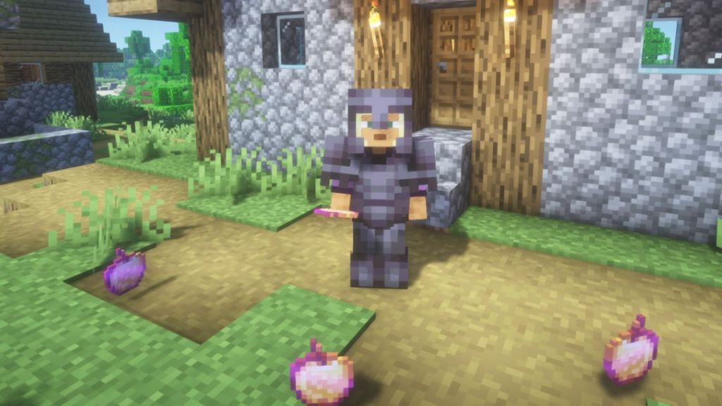 Enchanted Golden Apple in Minecraft