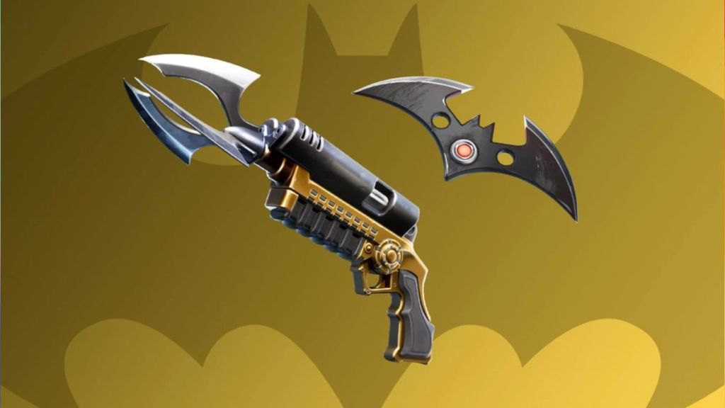 The Bat-Grappler and Batarang Items in Fortnite