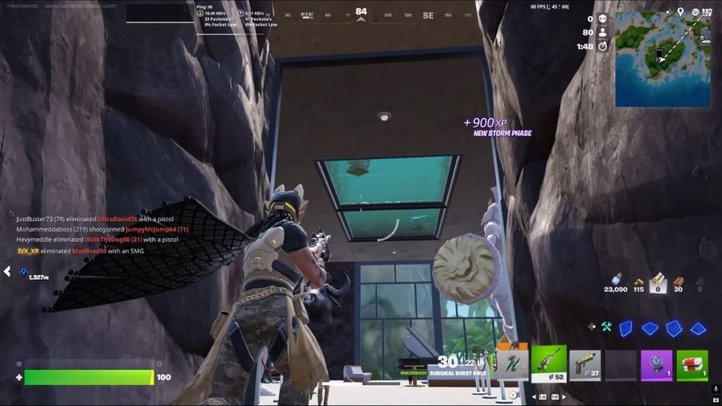 The Aquarium Vault in Fortnite Chapter 7 Season 3