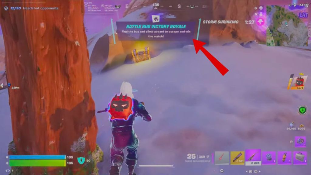 Fortnite Battle Bus Victory Royale Rift Anomaly